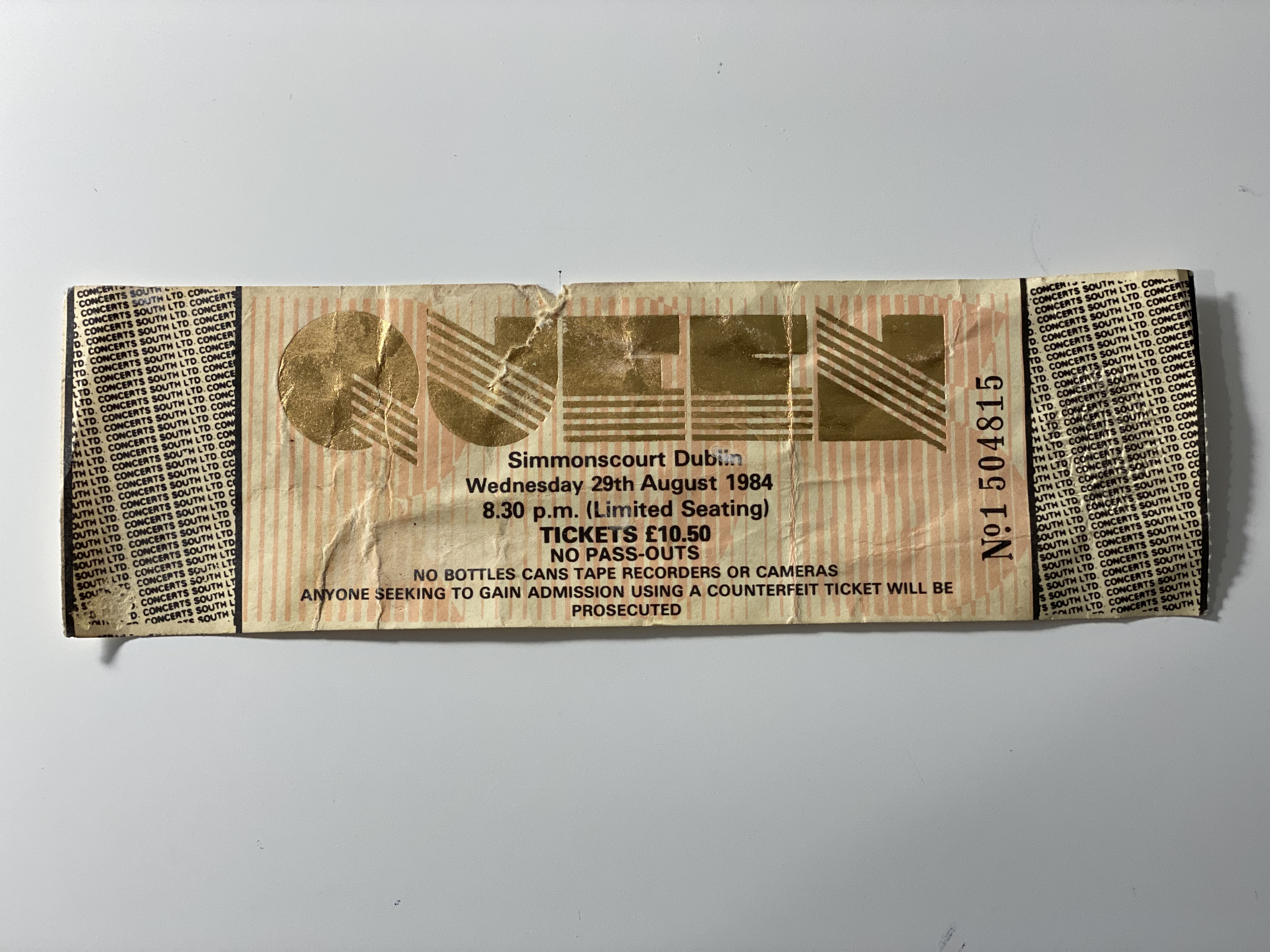 Who was your first concert?